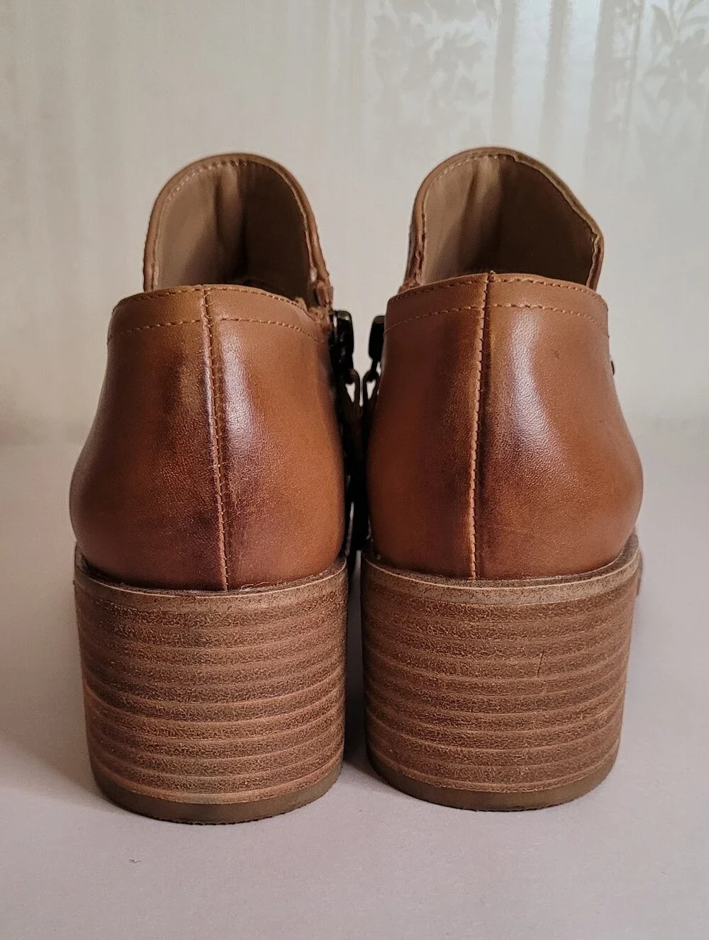 Hush Puppies Ailee Leather Booties 6.5